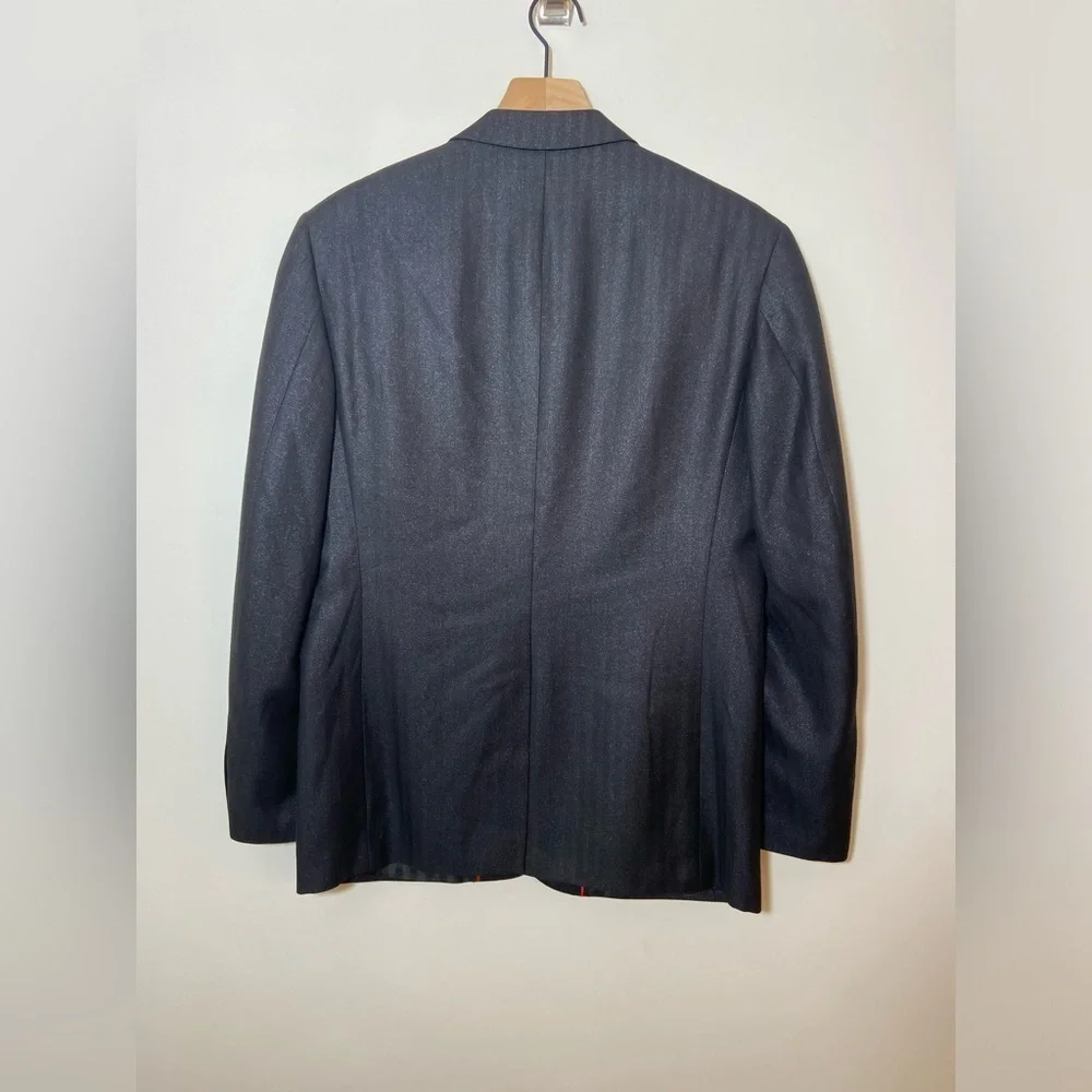 DV By Dolce Vita Men's Black Glitter Shiny Blazer Size 38R